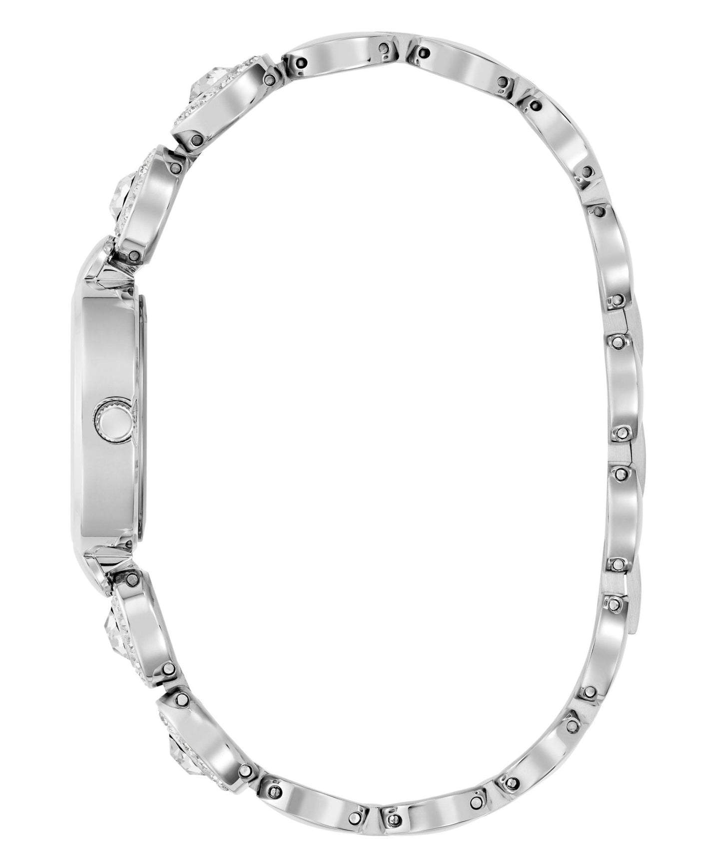 Ladies Stardom Silver Tone Recycled Steel Watch Gw0757l1