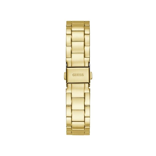 Guess Watches Luna Ladies Dress Gold Stainless Steel Watch Gw0307l2