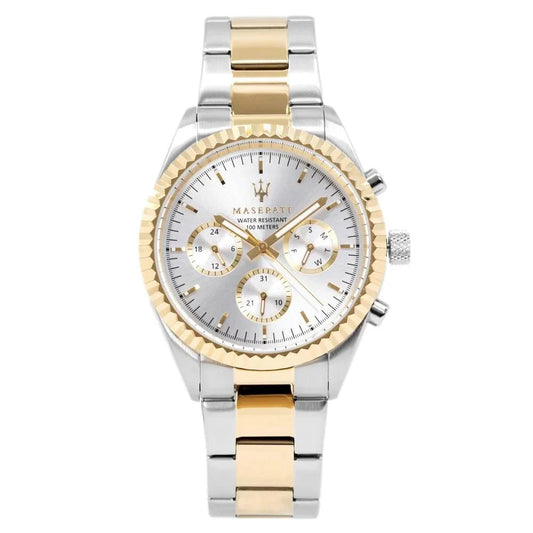 Maserati R8853100021 Competizione Chrono Mens Two Tone Watch