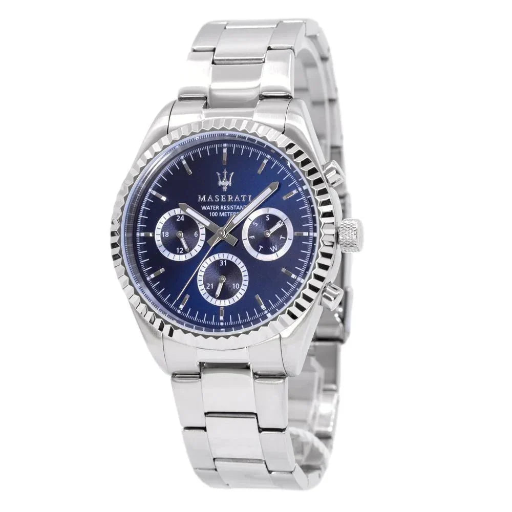 Maserati R8853100022 Competizione Chrono Mens Blue Watch