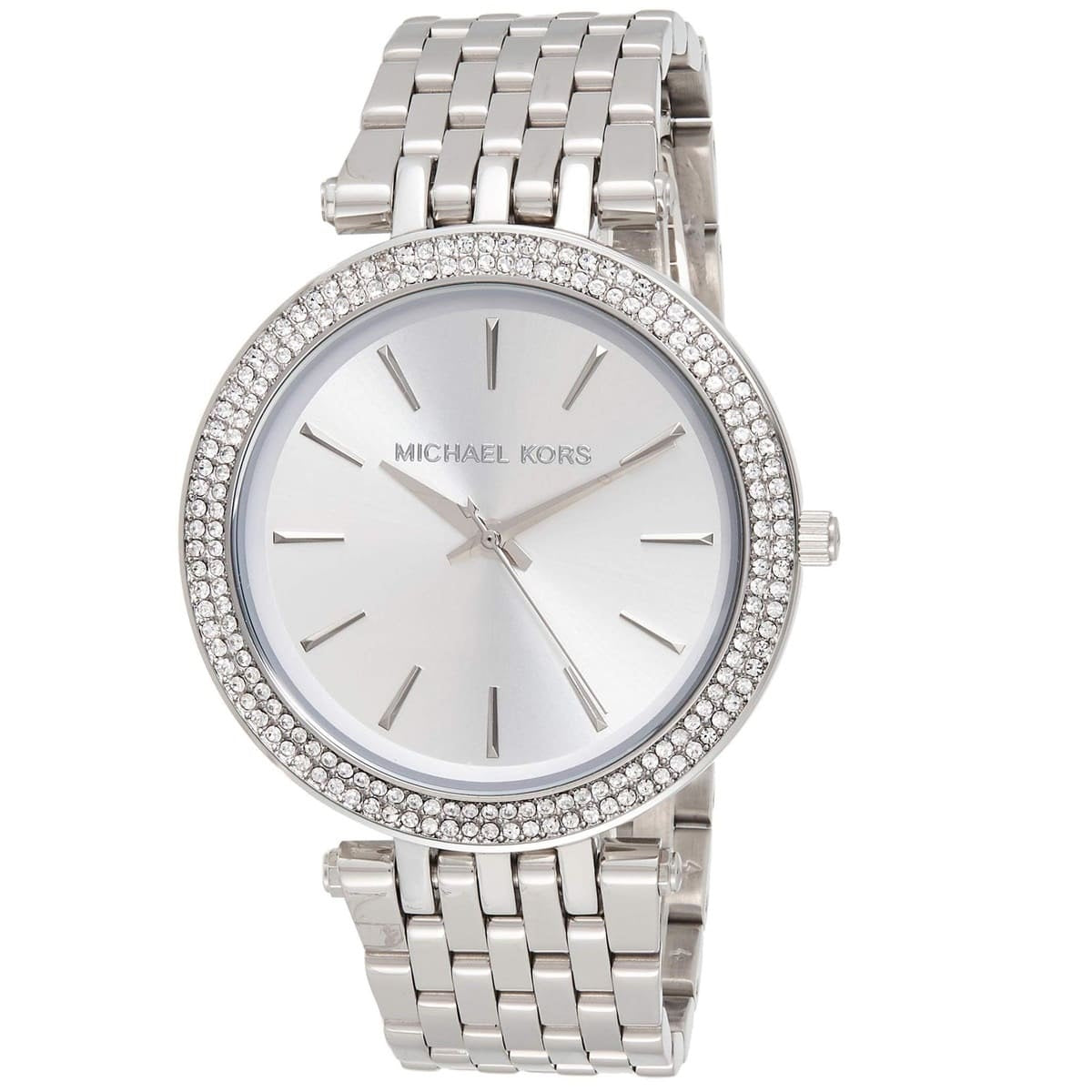 Michael Kors Women’s Watch Stainless Steel Silver Strap With Silver Dial MK3190