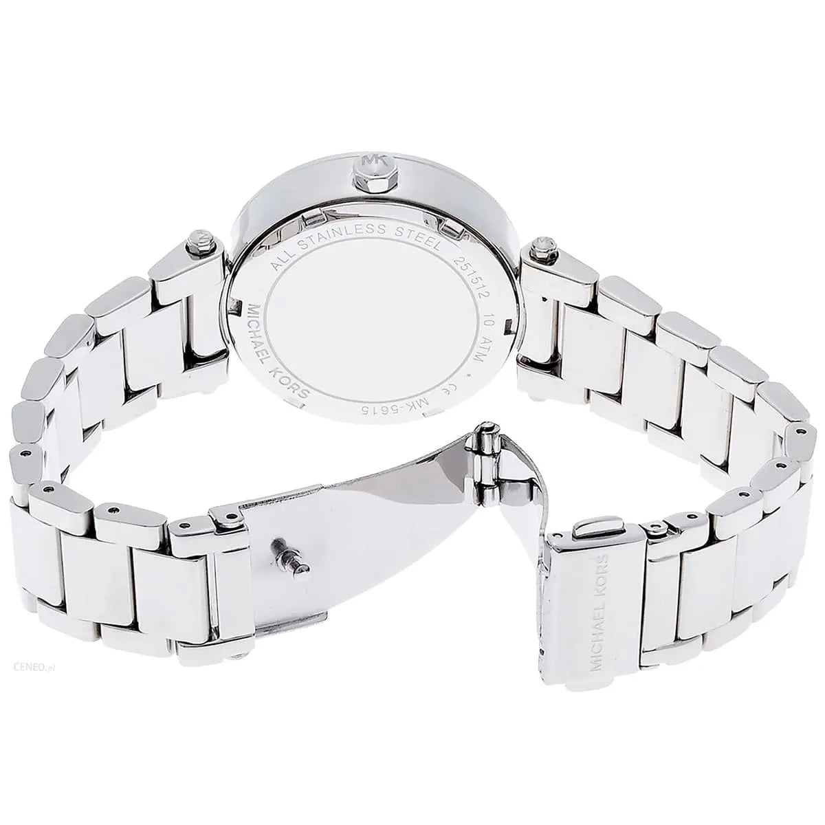 Michael Kors Women’s Watch Stainless Steel Silver Strap With Silver Dial MK5615