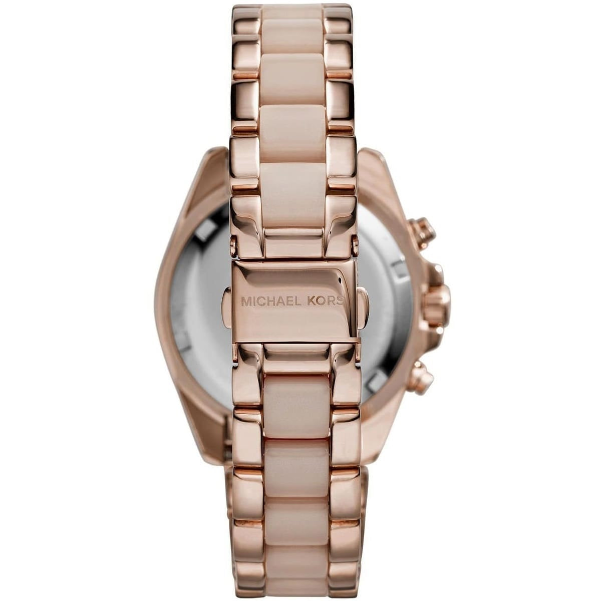 Michael Kors Women’s Watch Stainless Steel Rose Gold Strap With Rose Gold Dial MK6066