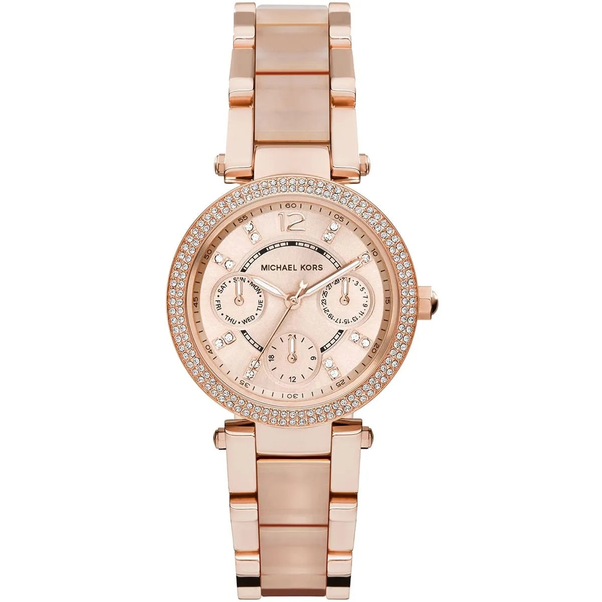 Michael Kors Women’s Watch Rose Gold Strap With Rose Gold Dial MK6110