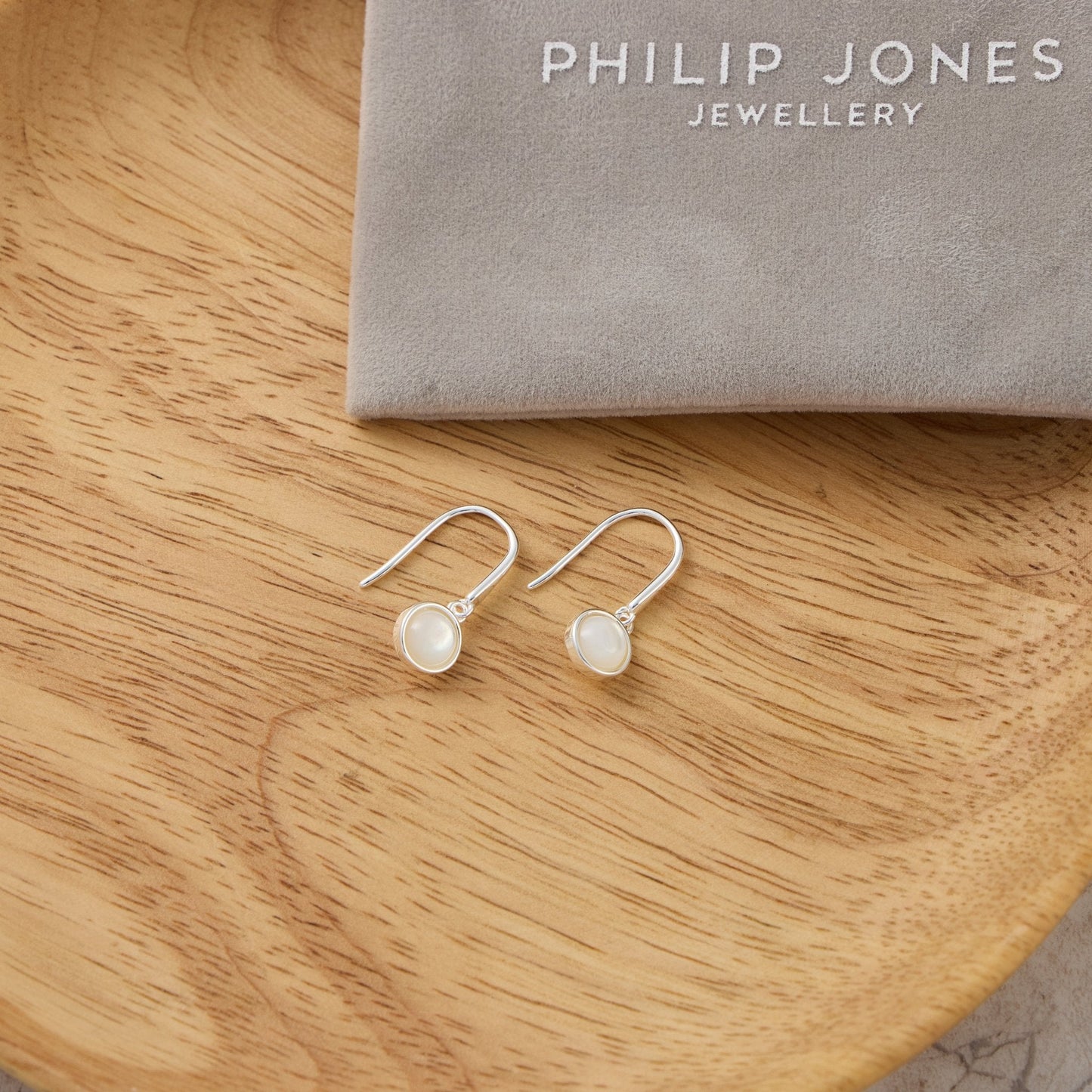 Mother of Pearl Drop Earrings
