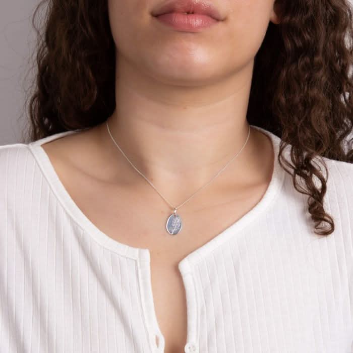 February Primrose Birth Blooms Pendant P5116