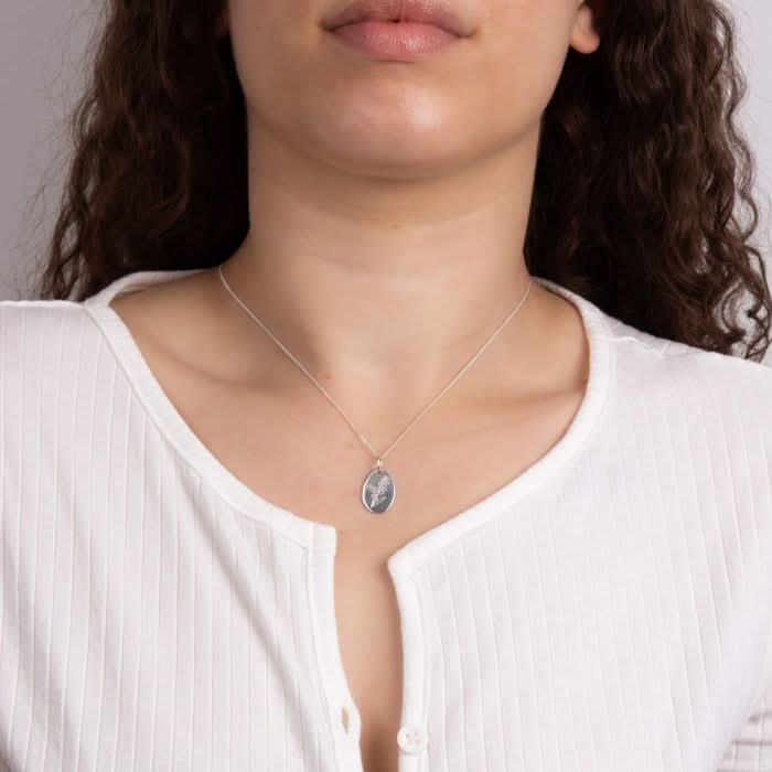 May Lily Of The Valley Birth Blooms Pendant P5119