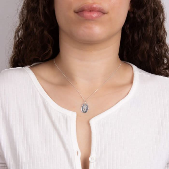 October Cosmos Birth Blooms Pendant P5124