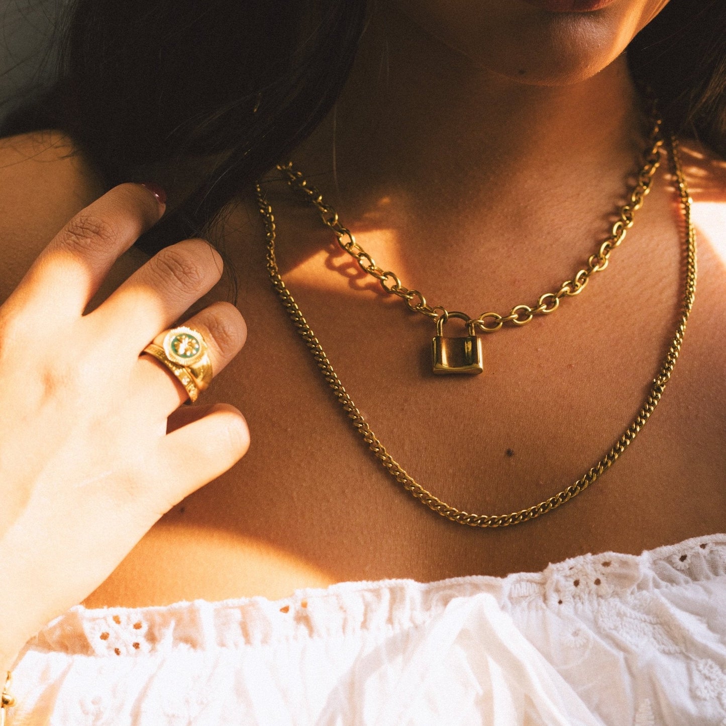Padlock Necklace