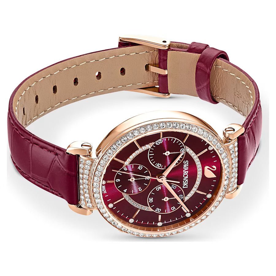 Swarovski Watch Passage Chrono Red 5547642
