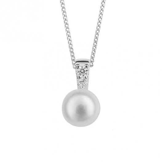 Pearl Pave Pendant P5234W