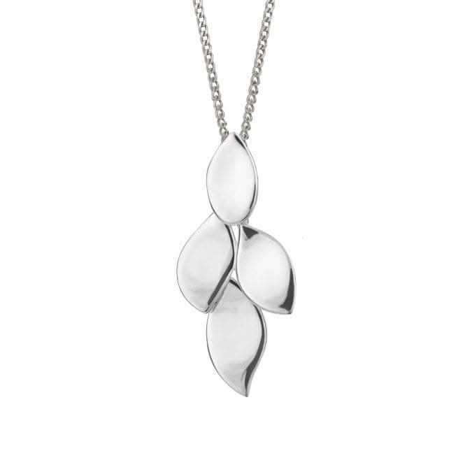 Plain Polished Petals Pendant P5244