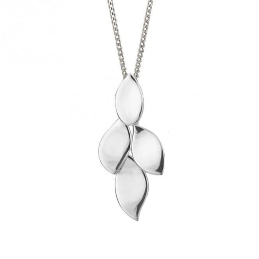 Plain Polished Petals Pendant P5244