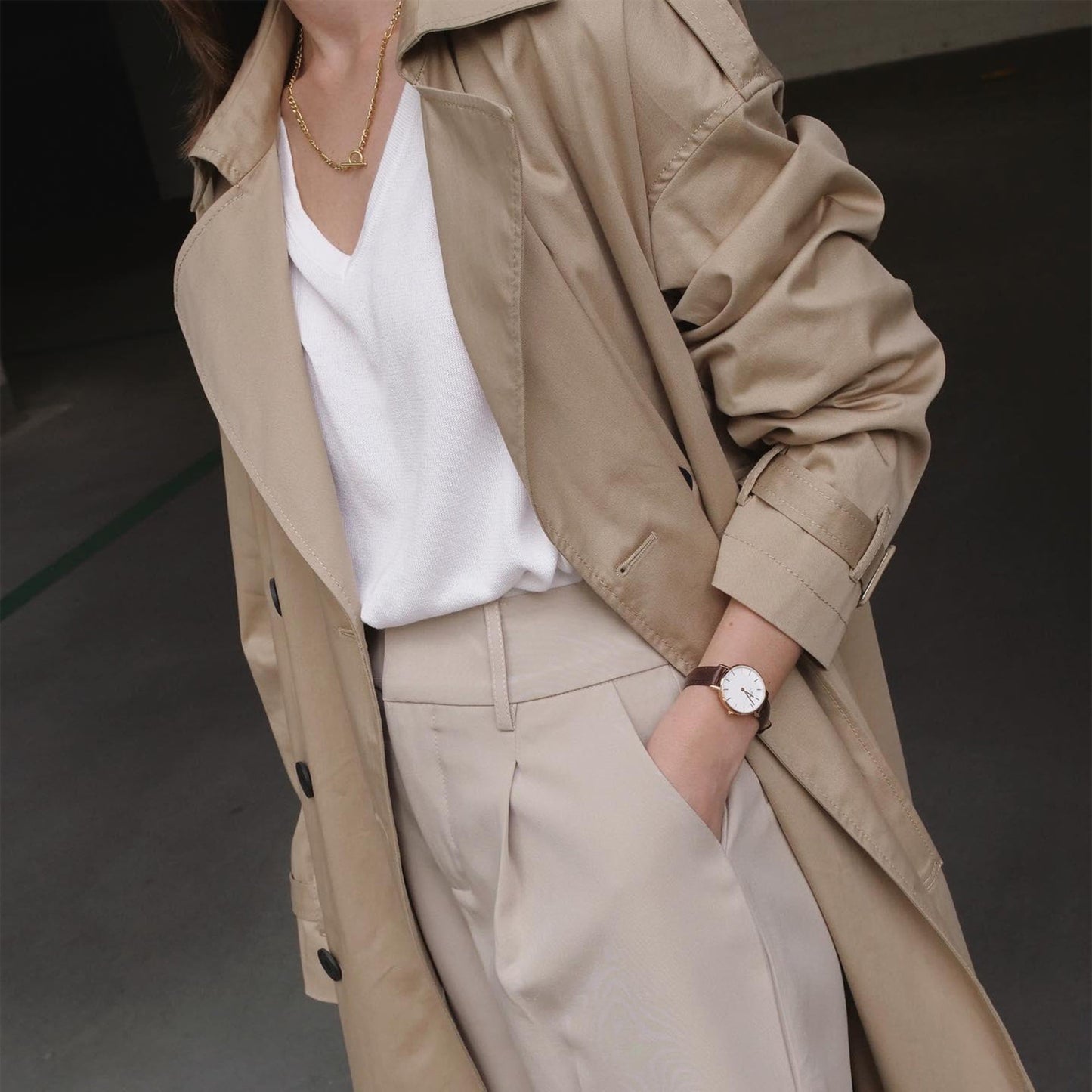 Daniel Wellington Petite Durham Ladies White Watch Dw00100228