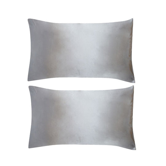 Satin Pillowcases - Grey