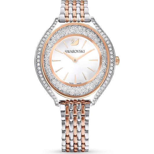 Swarovski Crystalline Aura Rose Gold Watch 5644075