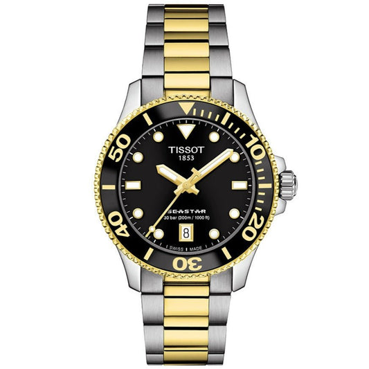 Tissot Seastar 1000 Mens Black Watch T120 210 22 051 00