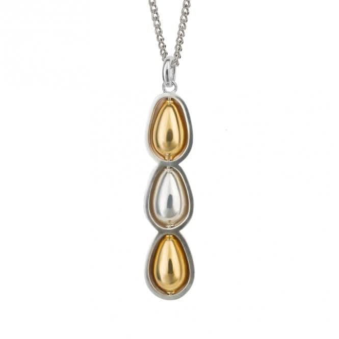 Tactile Gold Plated Spinning Pendant P5237