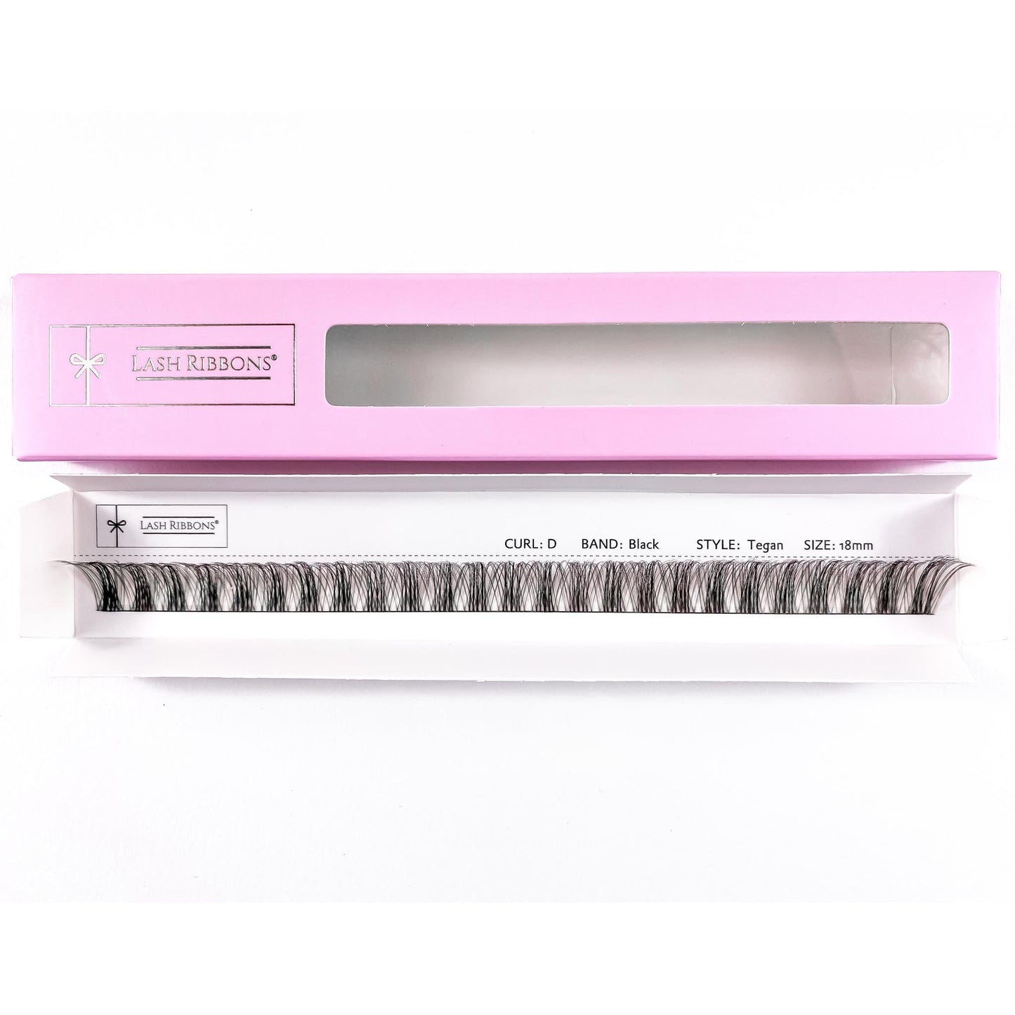 Tegan - 3D Black/Brown 'C' Curl Lash Ribbons®