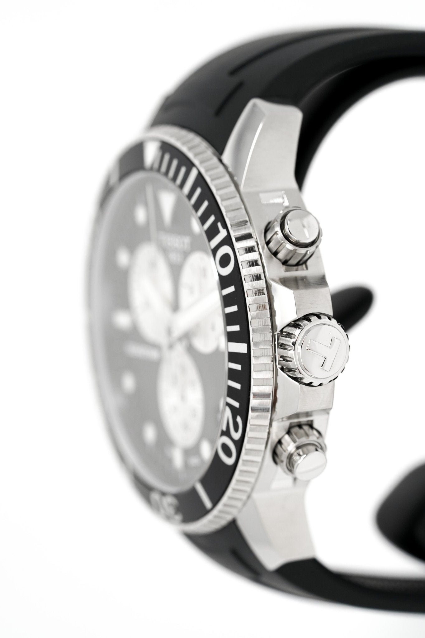 Tissot Chronograph Watch Seastar 1000 Orange T1204171705100