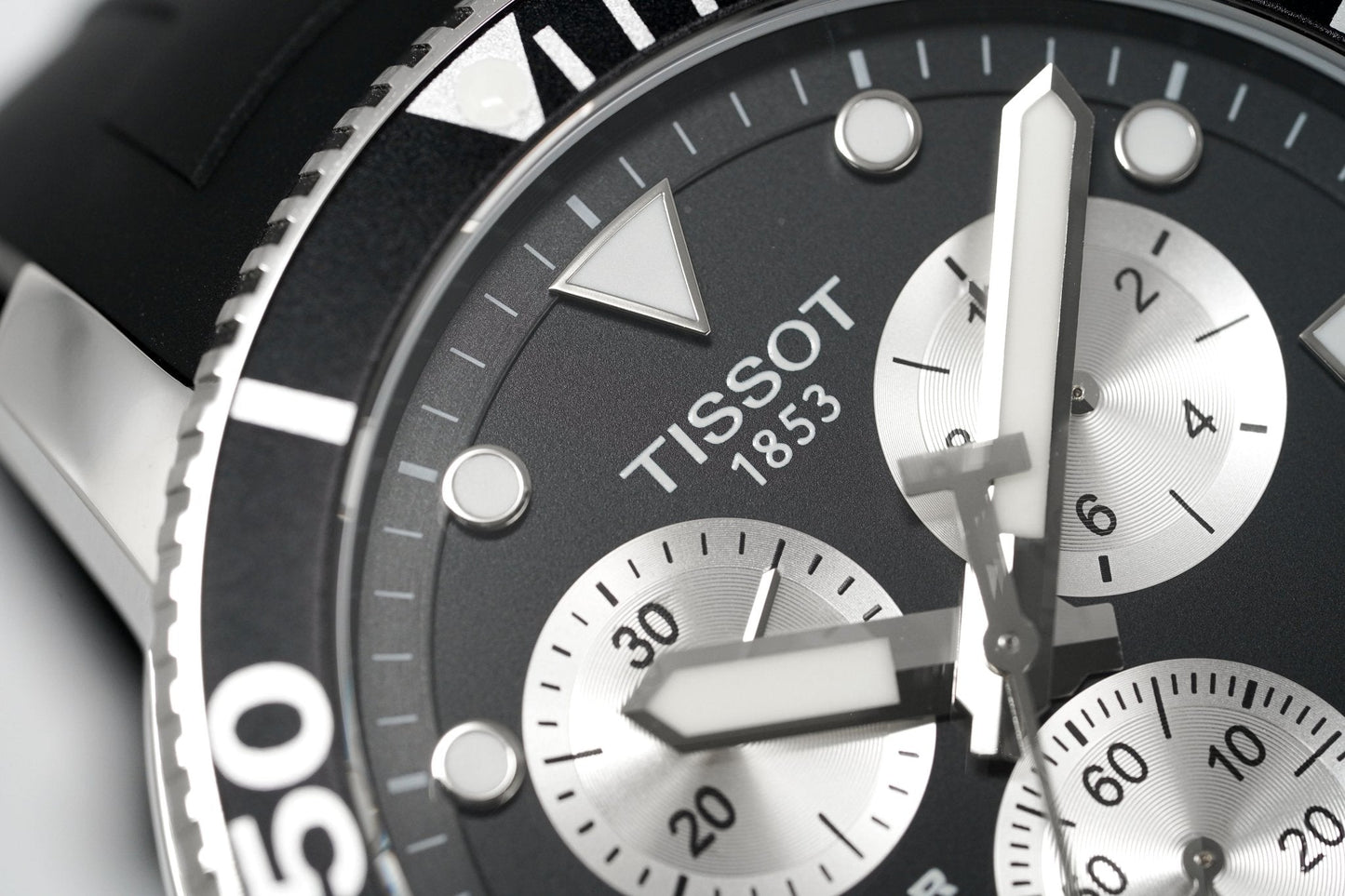 Tissot Chronograph Watch Seastar 1000 Orange T1204171705100