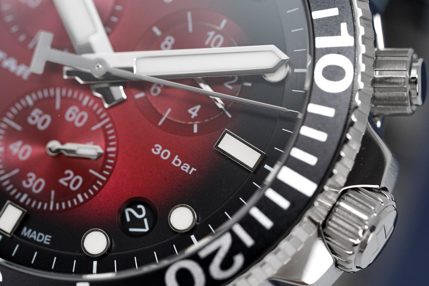 Tissot Chronograph Watch Seastar 1000 Red T1204171142100