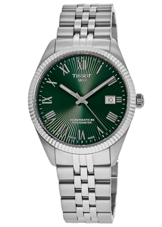 Tissot Ballade Powermatic 80 COSC Green Dial T156.408.11.093.00