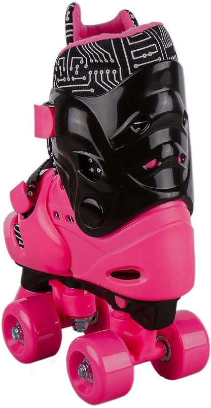 Elektra Quad Boot Medium Blk &Pink 13J-2