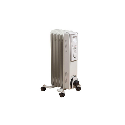 Daewoo 5 Fin 1000W Oil Filled Radiator Portable Heater
