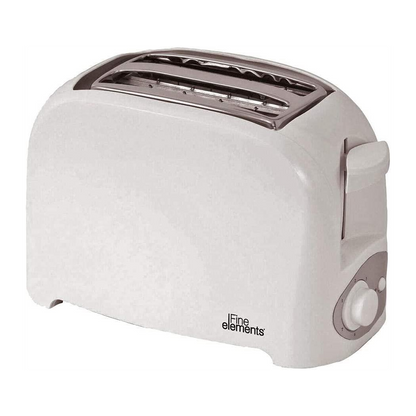Fine Elements White 2 Slice Toaster- SDA1008