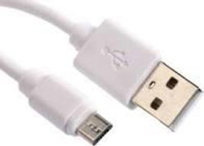 Advanced Accessories 1 Metre Micro to USB Cable- White