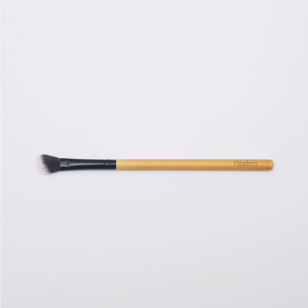 Angled Blending Bamboo Makeup Brush - Vegan, and Eco friendly-2