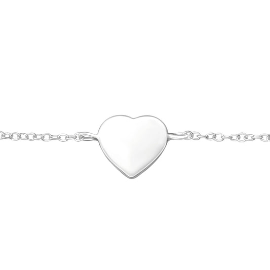 Heart chain bracelet - House of Eve