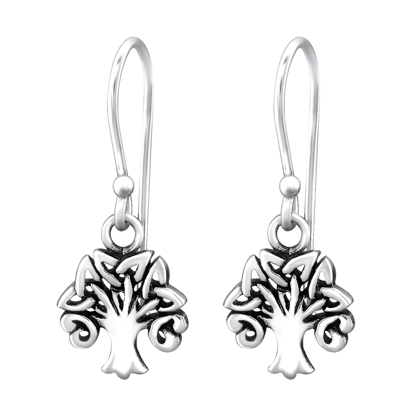 Celtic tree of life plain earring - House of Eve