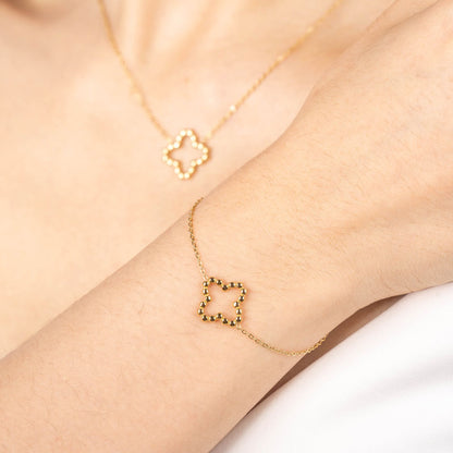 Four Leaf Clover Bracelet