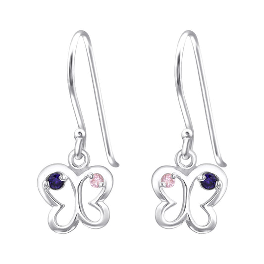 Butterfly cubic zirconia earring - House of Eve